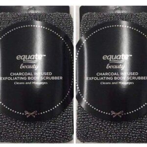 Equate Beauty Charcoal Exfoliating Body Scrubber